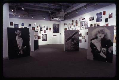 Photographic Materials depicts: artworks installed in gallery