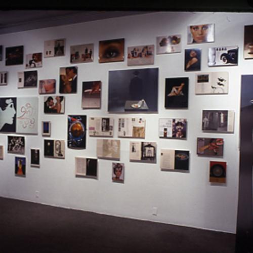Photographic Materials depicts: artworks installed in gallery
