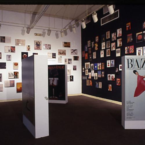 Photographic Materials depicts: artworks installed in gallery