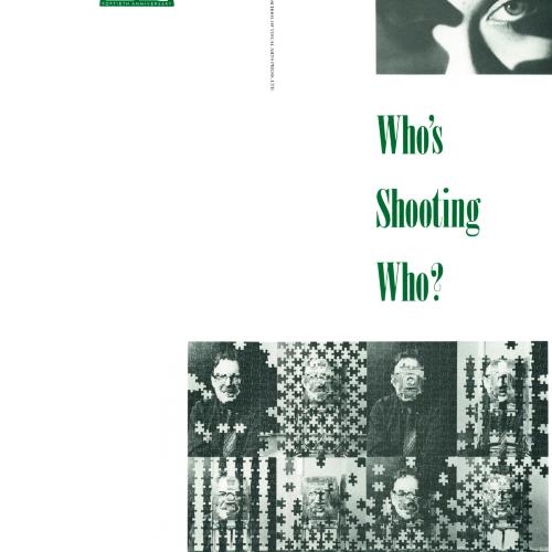 Announcements and invitations depicts: Front of exhibition announcement