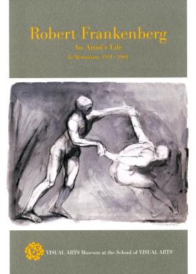 Announcements and invitations depicts: two nude figures holding hands