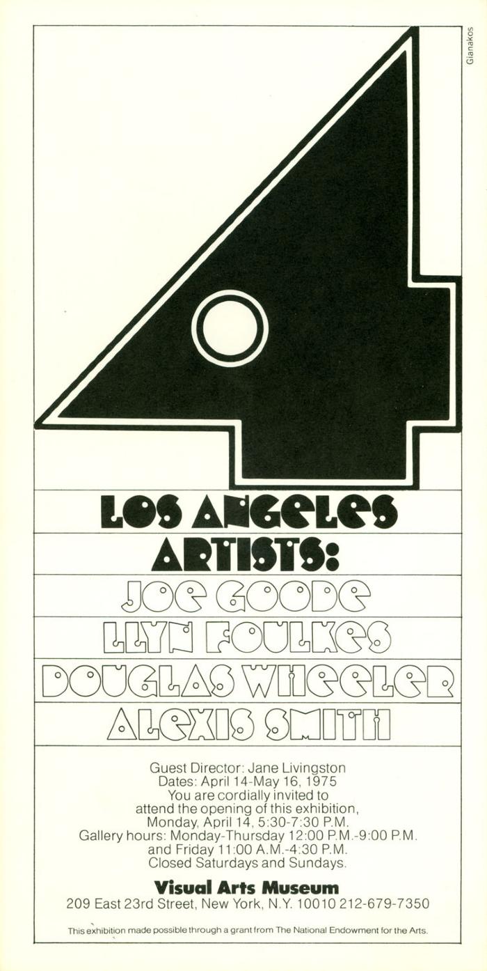 Announcements and invitations depicts: Big number four plus information about exhibition
