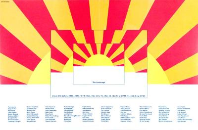 Posters depicts: Sun with red and yellow rays