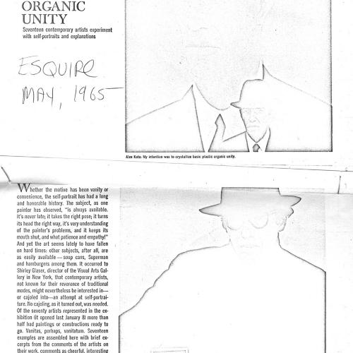 Clippings/Tearsheets depicts: Photocopy of review in the New York Herald Tribune