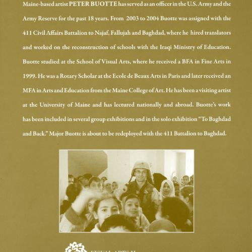 Portfolios depicts: interior of exhibition catalog