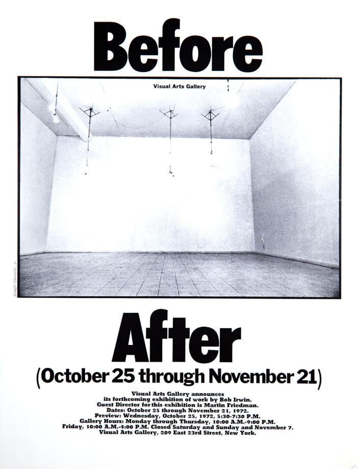 Posters depicts: Empty gallery space