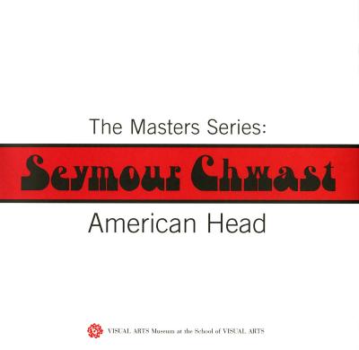 Portfolios depicts: Cover of catalog with title of exhibition and Chwast's name in his Artone typeface