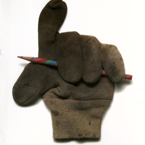 Prints depicts: Cover of announcement card for the Masters Series: Ivan Chermayeff exhibition