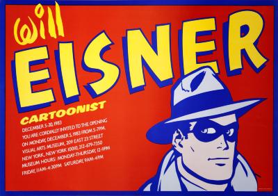 Posters depicts: The Spirit from Eisner's comics