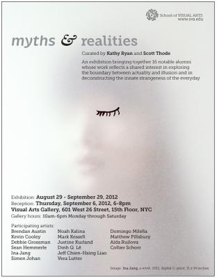 Posters depicts: Poster for Myths &amp; Realities exhibition