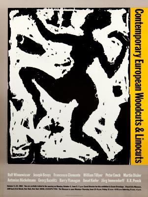 Posters depicts: Abstract print of female figure