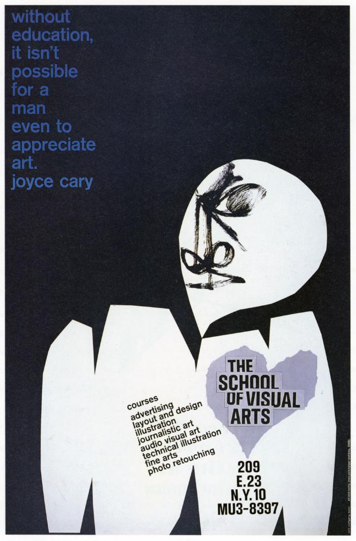 Posters depicts: Highly geometric and surreal depiction of a person with a distorted face, in white against a black background with a gray heart.