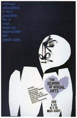 Posters depicts: Highly geometric and surreal depiction of a person with a distorted face, in white against a black background with a gray heart.