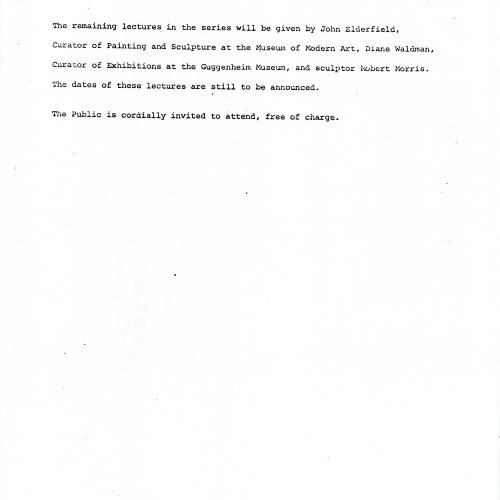 Press Releases depicts: typed description of event