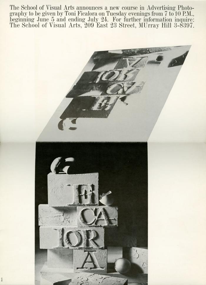 Course Announcements depicts: cement blocks with the name Ficalora carved out