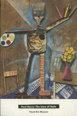 Exhibition Catalogues depicts: exhibition title and collage of painter made of paintbrushes