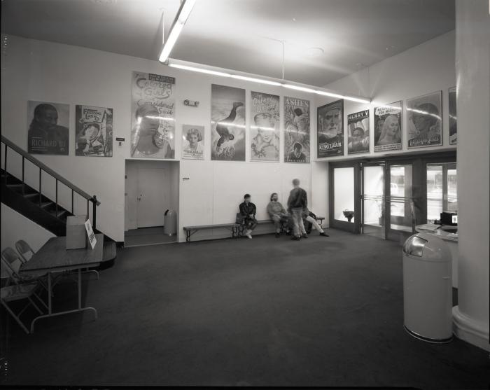Photographic Materials depicts: artworks installed in gallery