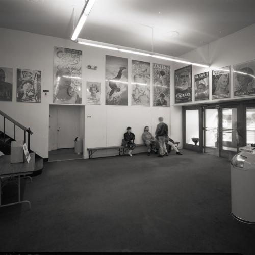 Photographic Materials depicts: artworks installed in gallery