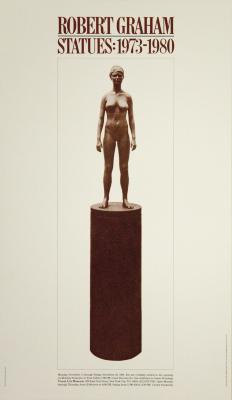 Posters depicts: Female nude statue on pillar