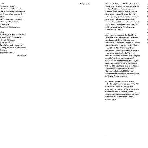 Booklet/Brochure depicts: Exhibition brochure