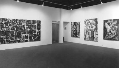 Photographic Materials depicts: Installation view