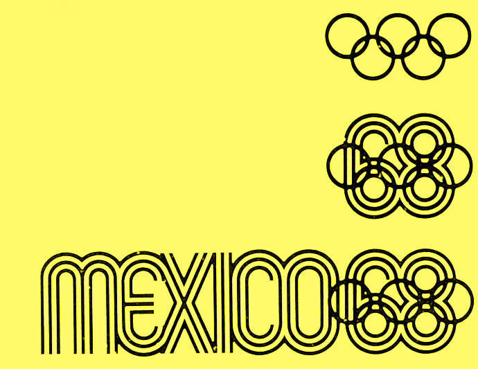 AIGA presents the symbol for the 1968 Summer Olympics